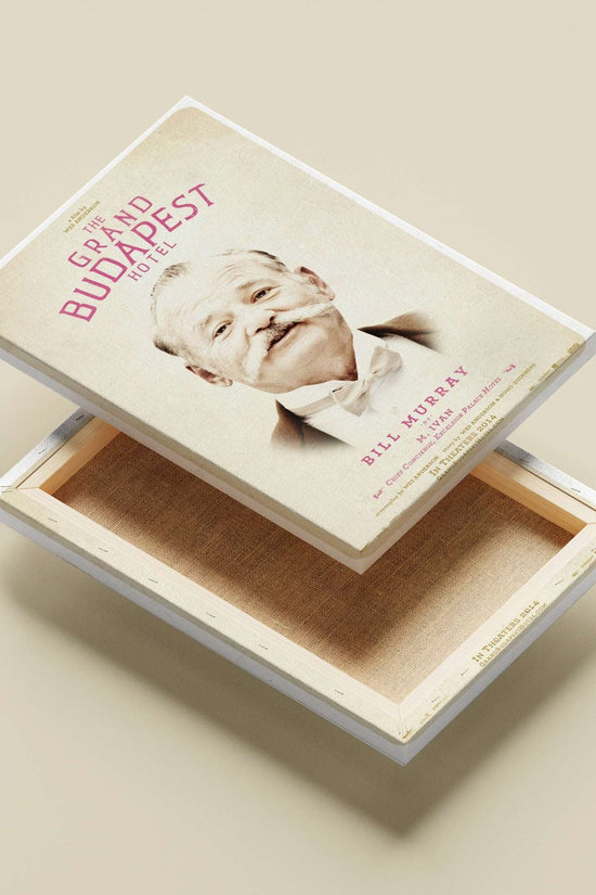 The Grand Budapest Hotel (film) Main Subject: The Grand Budapest Hotel (film) Canvas wall art — Bollywood wall art India |
