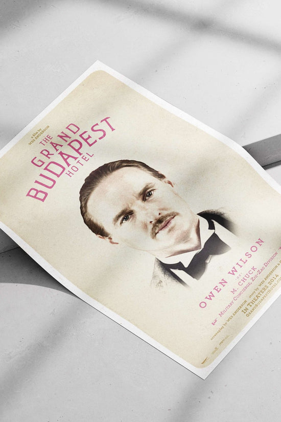The Grand Budapest Hotel Main Subject: The Grand Budapest Hotel Matte poster print — Bollywood wall art India | PosterBoizz