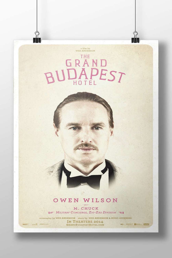 The Grand Budapest Hotel Main Subject: The Grand Budapest Hotel Matte BoizzBoard rigid print — Bollywood wall art India |