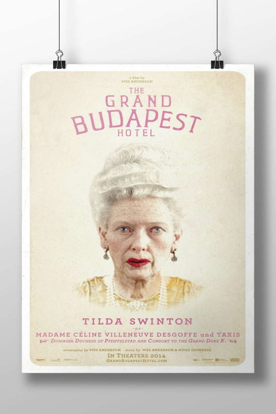 The Grand Budapest Hotel (film) and Tilda Swinton as Madame Céline Villeneuve Desgoffe und TAXIS Main Subject: The Grand