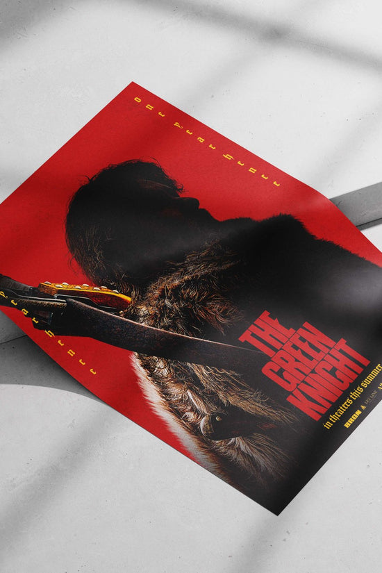 The Green Knight (film title) Main Subject: The Green Knight (film title) Matte poster print — Bollywood wall art India |