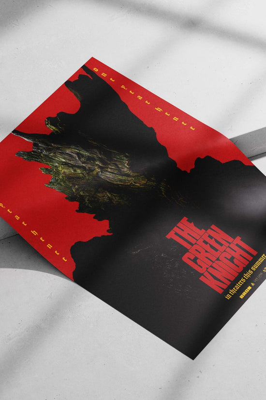 The Green Knight (from "The Green Knight" film) Main Subject: The Green Knight (from "The Green Knight" film) Matte poster