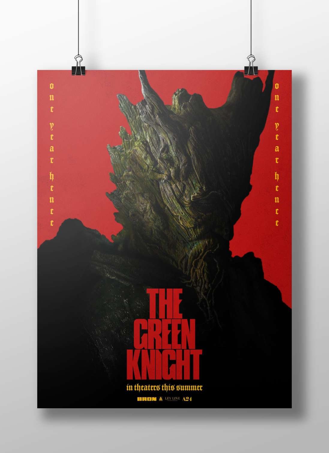 The Green Knight (from "The Green Knight" film) Main Subject: The Green Knight (from "The Green Knight" film) Matte