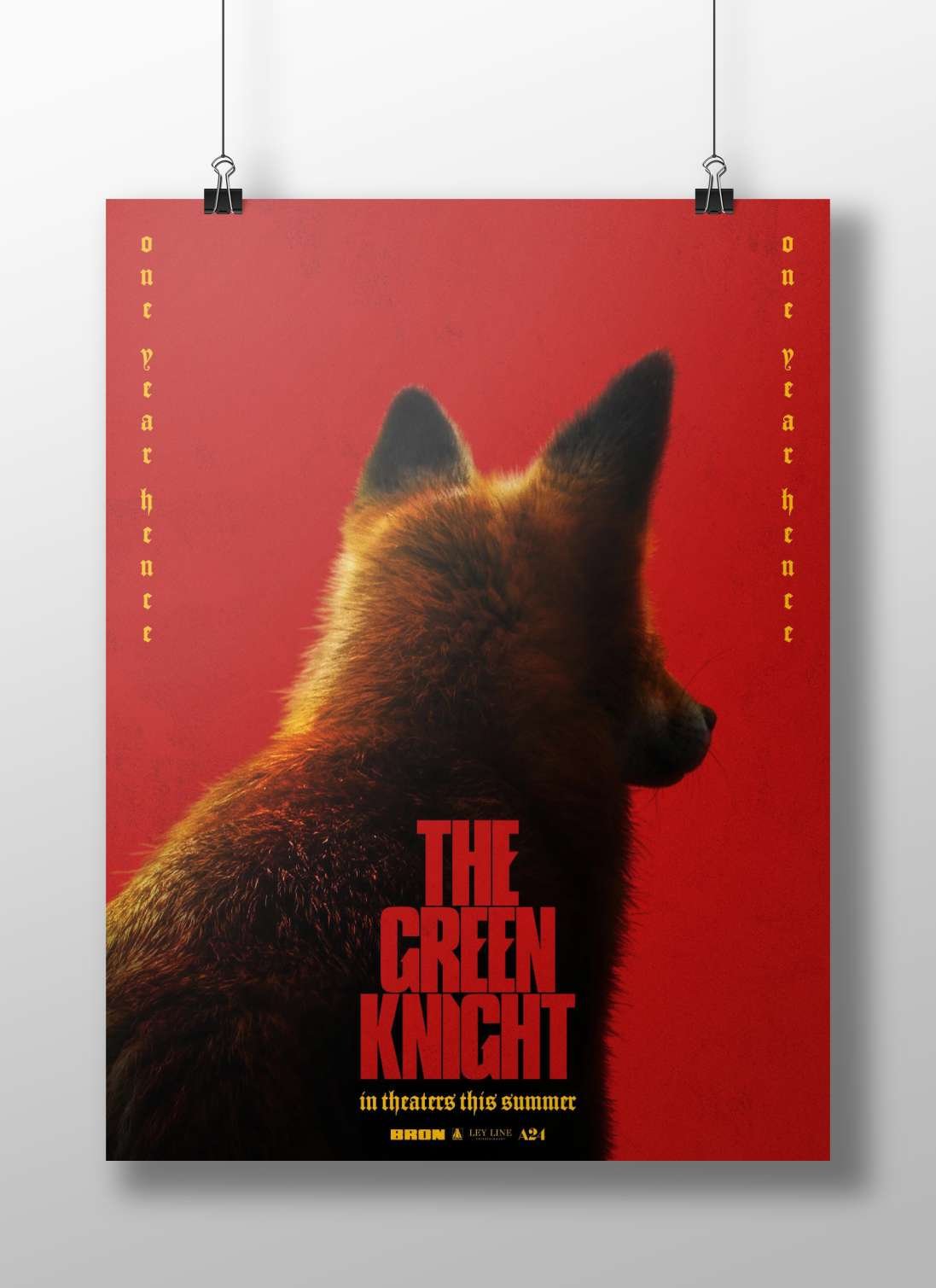 The Green Knight (film) Main Subject: The Green Knight (film) Matte BoizzBoard rigid print — Bollywood wall art India |