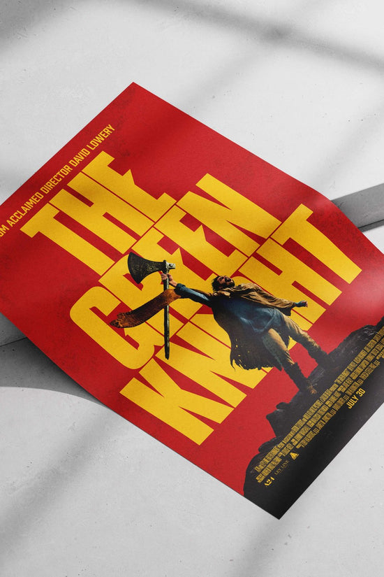 The Green Knight (2021 film) character Main Subject: The Green Knight (2021 film) character Matte poster print — Bollywood