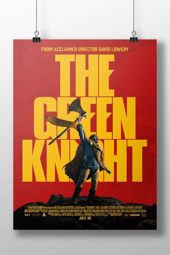 The Green Knight (2021 film) character Main Subject: The Green Knight (2021 film) character Matte BoizzBoard rigid print —