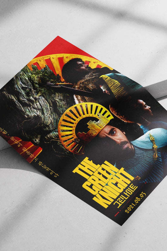 The Green Knight (2021 film) Main Subject: The Green Knight (2021 film) Matte poster print — Bollywood wall art India |