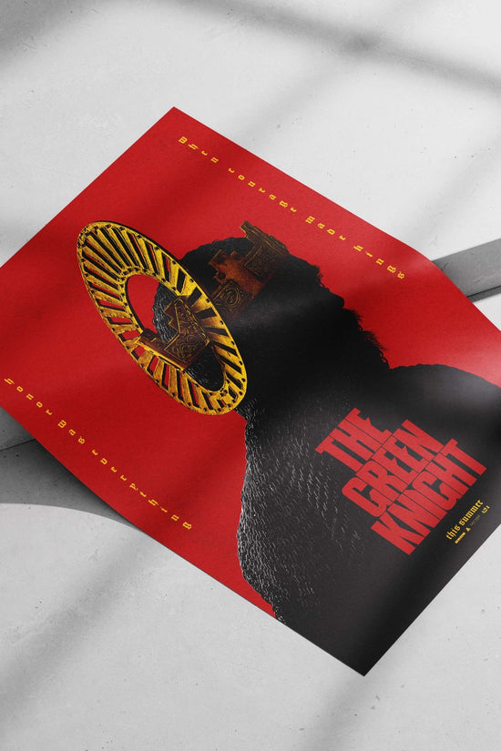 The Green Knight (film franchise) Main Subject: The Green Knight (film franchise) Matte poster print — Bollywood wall art