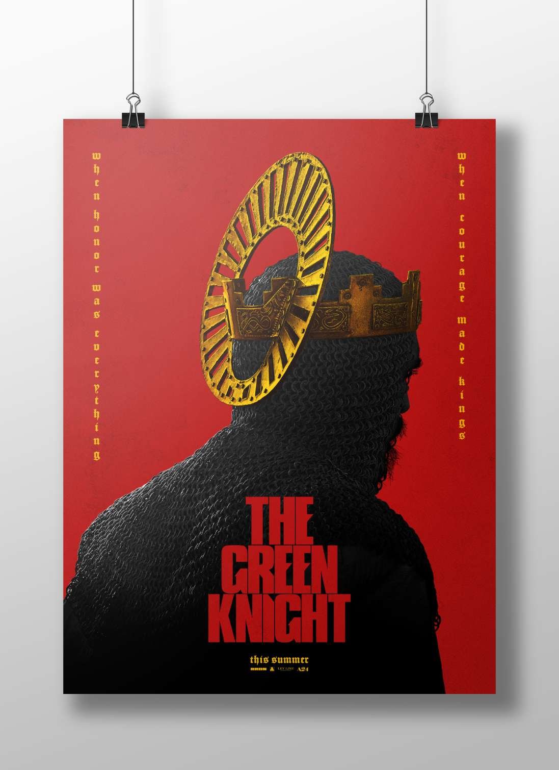 The Green Knight (film franchise) Main Subject: The Green Knight (film franchise) Matte BoizzBoard rigid print — Bollywood