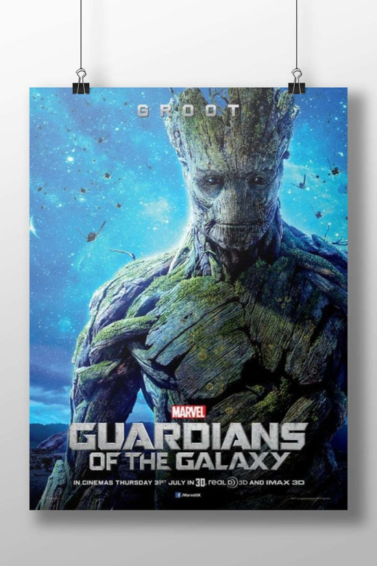 Groot from Marvel's Guardians of the Galaxy Main Subject: Groot from Marvel's Guardians of the Galaxy Matte BoizzBoard rigid