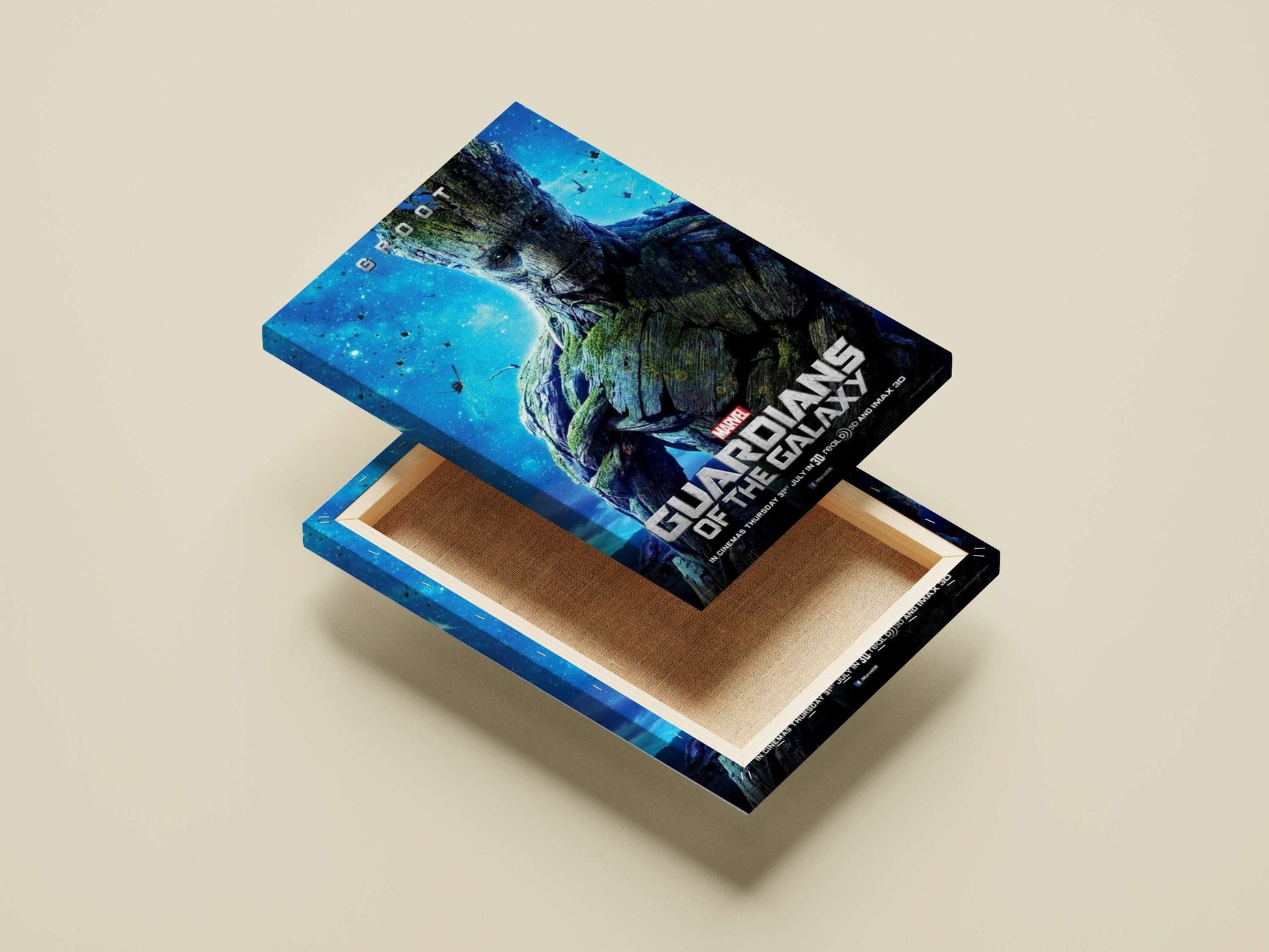 Groot from Marvel's Guardians of the Galaxy Main Subject: Groot from Marvel's Guardians of the Galaxy Canvas wall art —