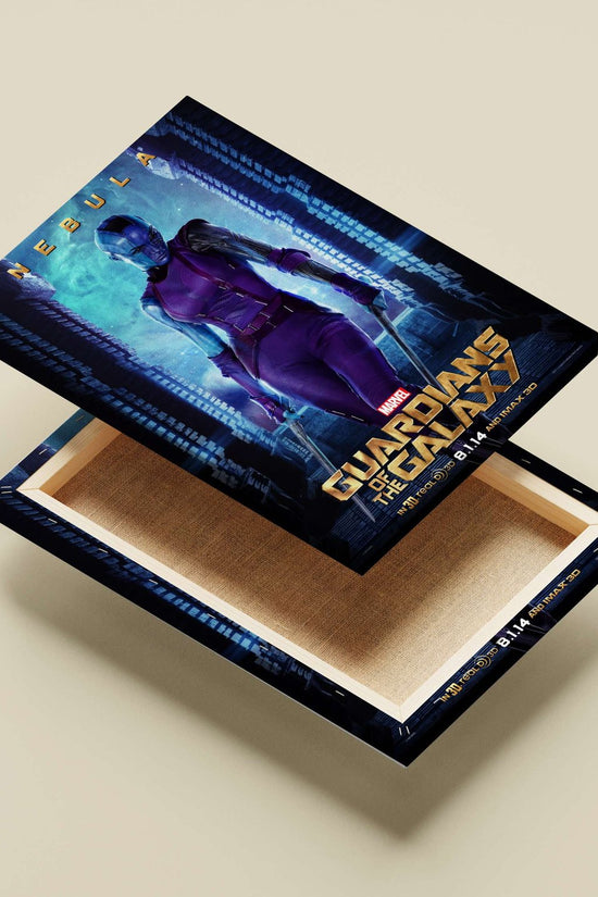 Nebula (real name) from Marvel's Guardians of the Galaxy franchise Main Subject: Nebula (real name) from Marvel's Guardians