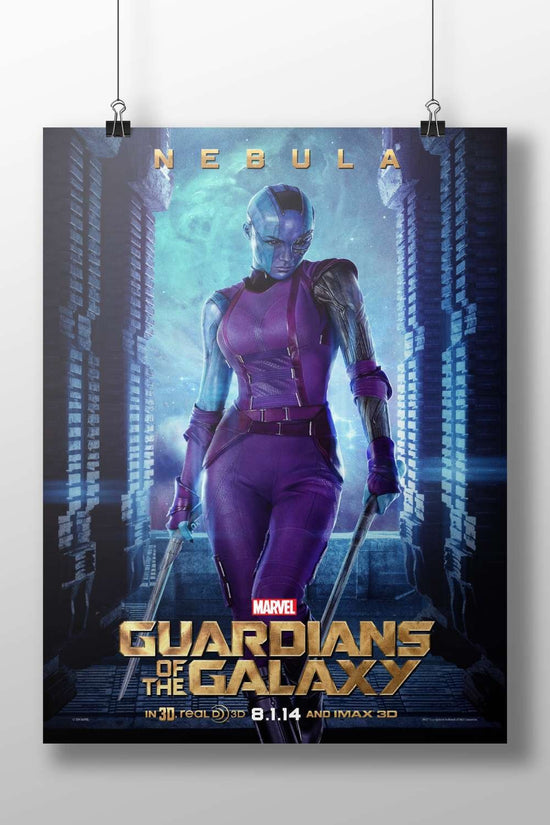 Nebula (real name) from Marvel's Guardians of the Galaxy franchise Main Subject: Nebula (real name) from Marvel's Guardians