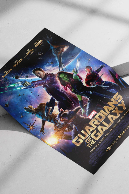 Marvel's Guardians of the Galaxy (featuring Chris Pratt, Zoe Saldana, Dave Bautista, Vin Diesel, Bradley Cooper as Groot and
