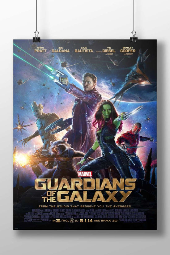 Marvel's Guardians of the Galaxy (featuring Chris Pratt, Zoe Saldana, Dave Bautista, Vin Diesel, Bradley Cooper as Groot and