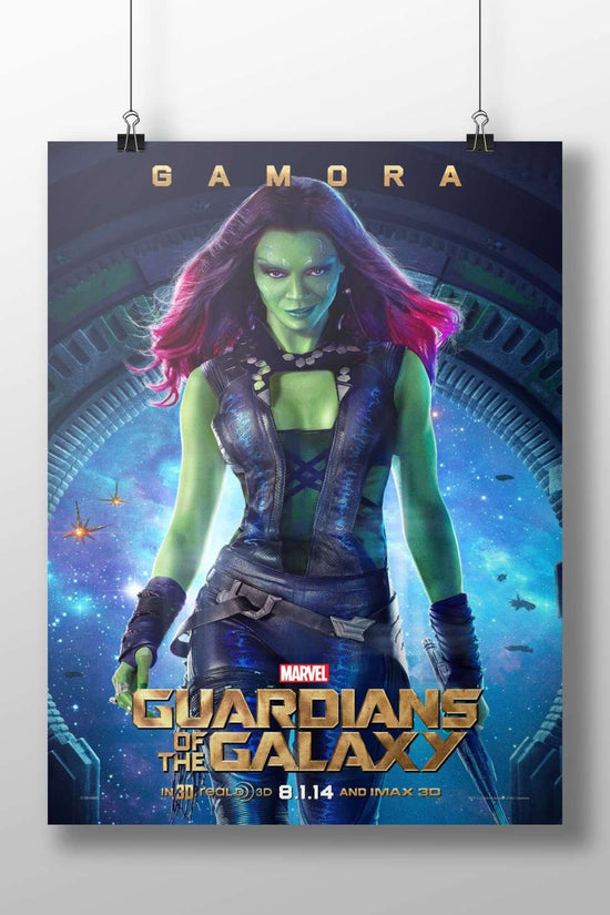 Gamora from Marvel's Guardians of the Galaxy Main Subject: Gamora from Marvel's Guardians of the Galaxy Matte BoizzBoard