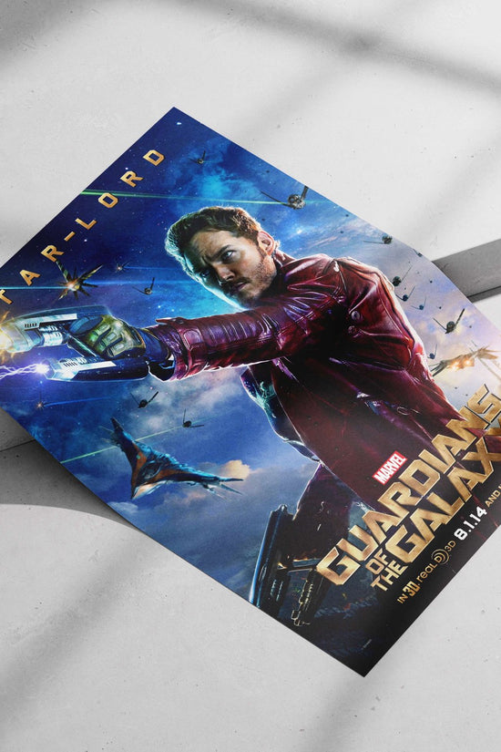 Star-Lord (Peter Quill) from Marvel's Guardians of the Galaxy Main Subject: Star-Lord (Peter Quill) from Marvel's Guardians