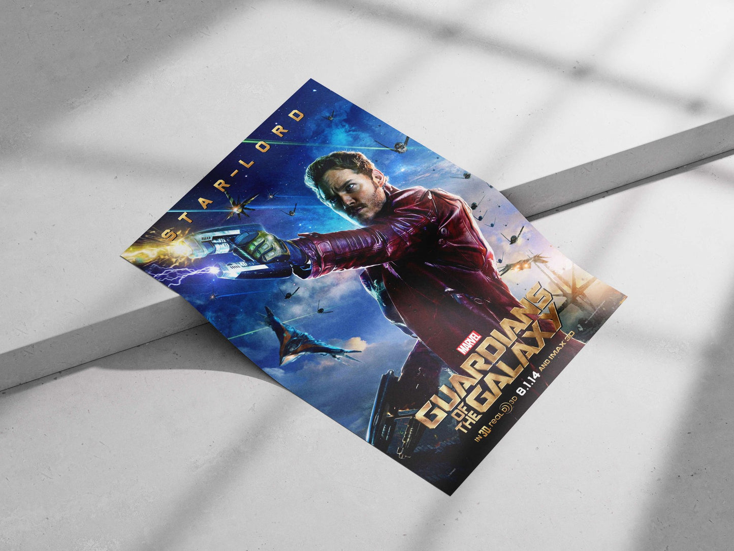 Star-Lord (Peter Quill) from Marvel's Guardians of the Galaxy Main Subject: Star-Lord (Peter Quill) from Marvel's Guardians