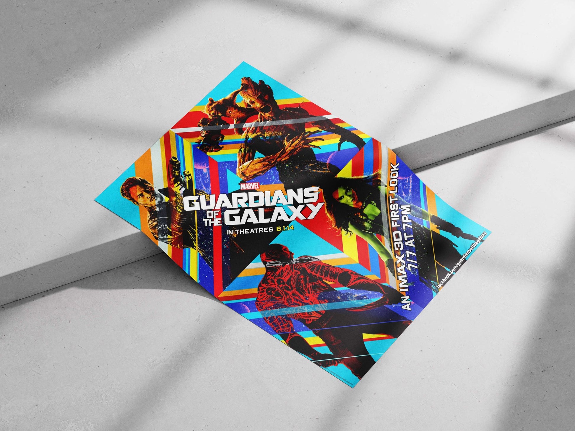 Marvel's Guardians of the Galaxy franchise featuring Peter Quill, Groot, Rocket Raccoon, Drax the Destroyer, and Gamora.