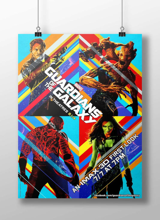 Marvel's Guardians of the Galaxy franchise featuring Peter Quill, Groot, Rocket Raccoon, Drax the Destroyer, and Gamora.