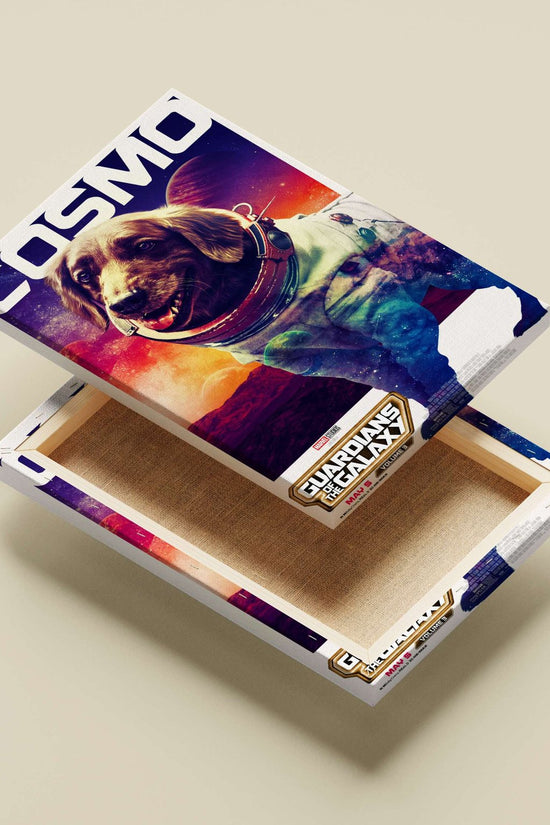 Cosmo (the dog character from Guardians of the Galaxy Vol. 3) Main Subject: Cosmo (the dog character from Guardians of the