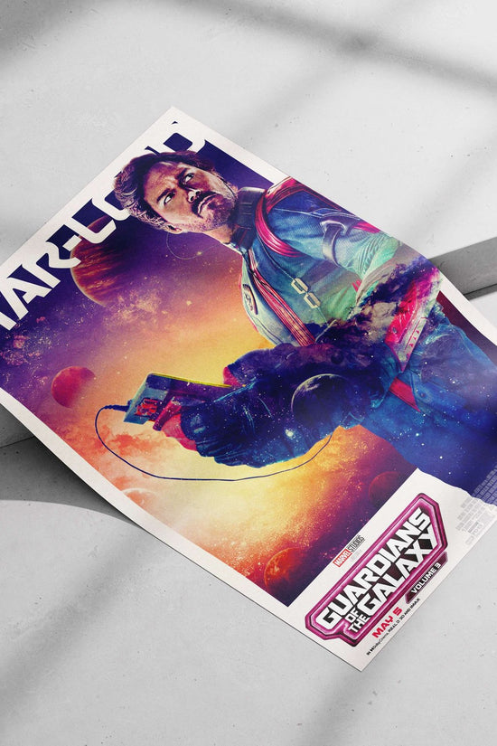 Star-Lord (Peter Quill) from Guardians of the Galaxy Volume 3 (Marvel Studios) Main Subject: Star-Lord (Peter Quill) from