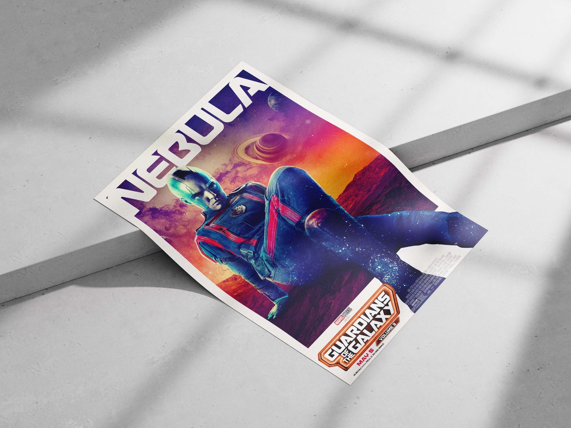Nebula (from Marvel Studios' Guardians of the Galaxy Vol. 3) Main Subject: Nebula (from Marvel Studios' Guardians of the