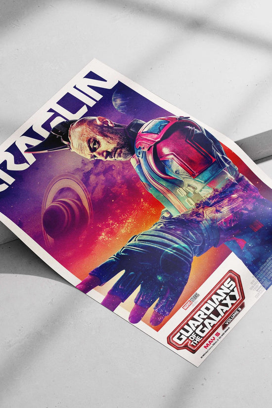 Kraglin from Marvel's Guardians of the Galaxy franchise Main Subject: Kraglin from Marvel's Guardians of the Galaxy
