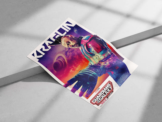 Kraglin from Marvel's Guardians of the Galaxy franchise Main Subject: Kraglin from Marvel's Guardians of the Galaxy