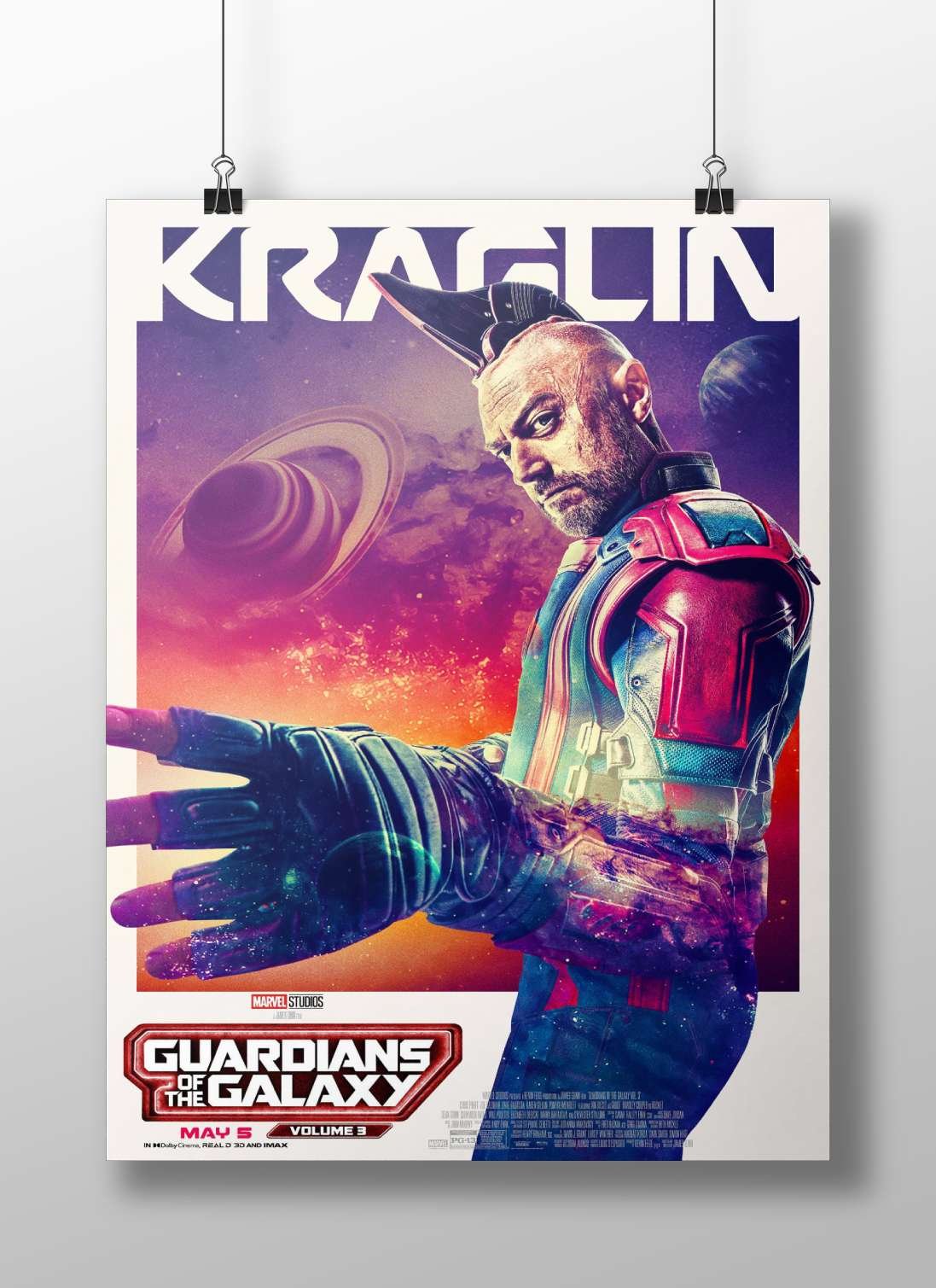 Kraglin from Marvel's Guardians of the Galaxy franchise Main Subject: Kraglin from Marvel's Guardians of the Galaxy