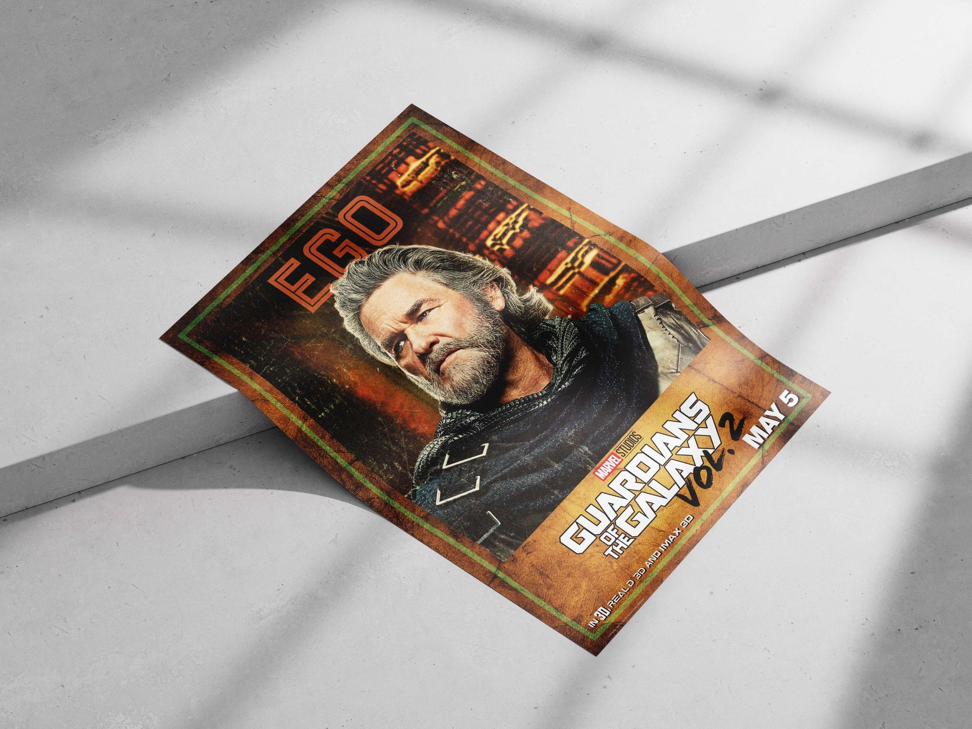 Ego (from Guardians of the Galaxy Vol. 2) Main Subject: Ego (from Guardians of the Galaxy Vol. 2) Matte poster print —