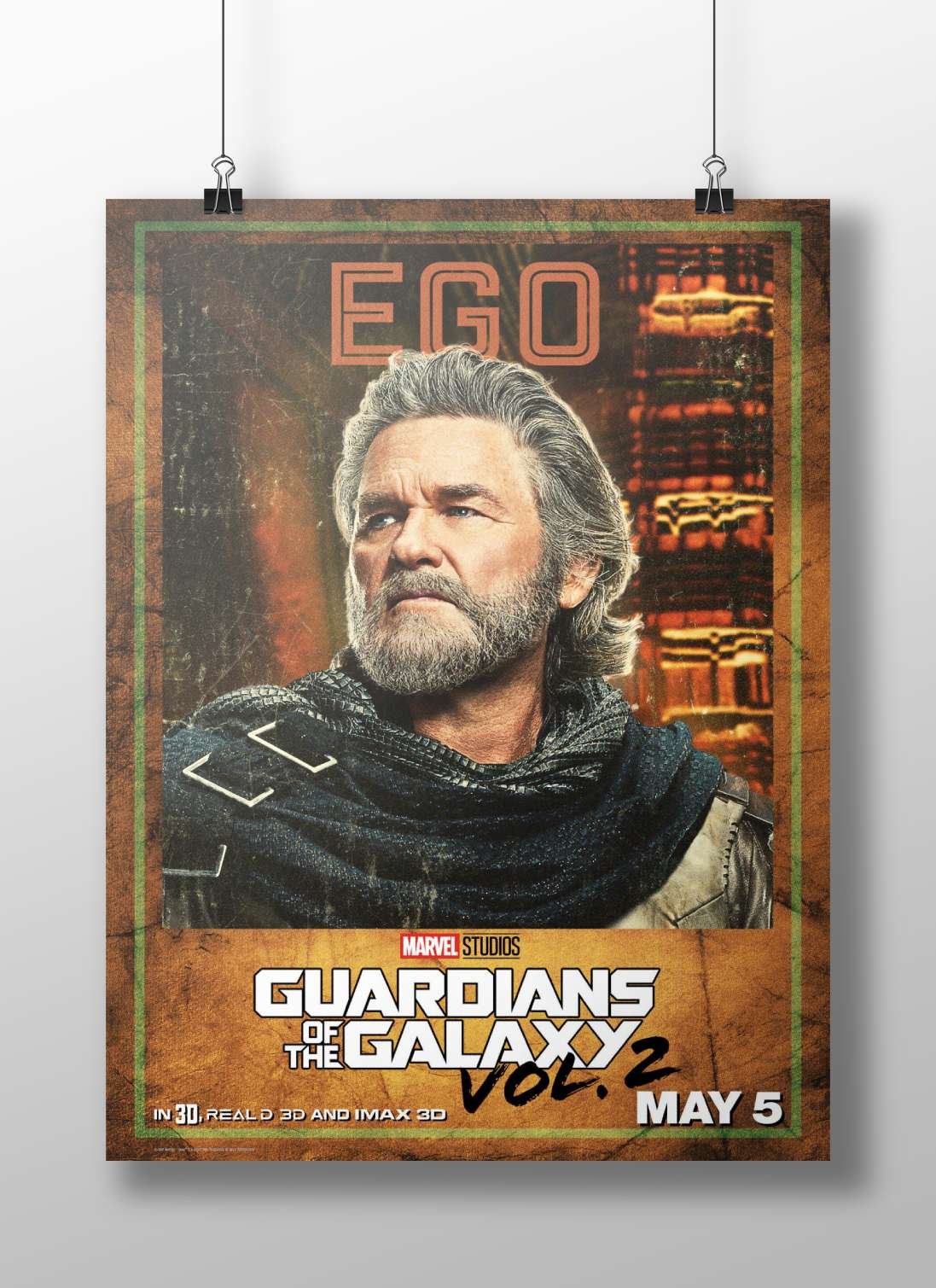 Ego (from Guardians of the Galaxy Vol. 2) Main Subject: Ego (from Guardians of the Galaxy Vol. 2) Matte BoizzBoard rigid