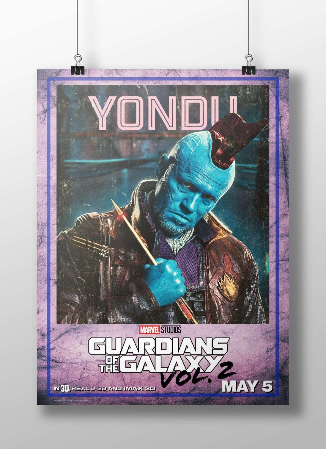 Yondu Udonta (Guardians of the Galaxy Vol. 2) Main Subject: Yondu Udonta (Guardians of the Galaxy Vol. 2) Matte BoizzBoard