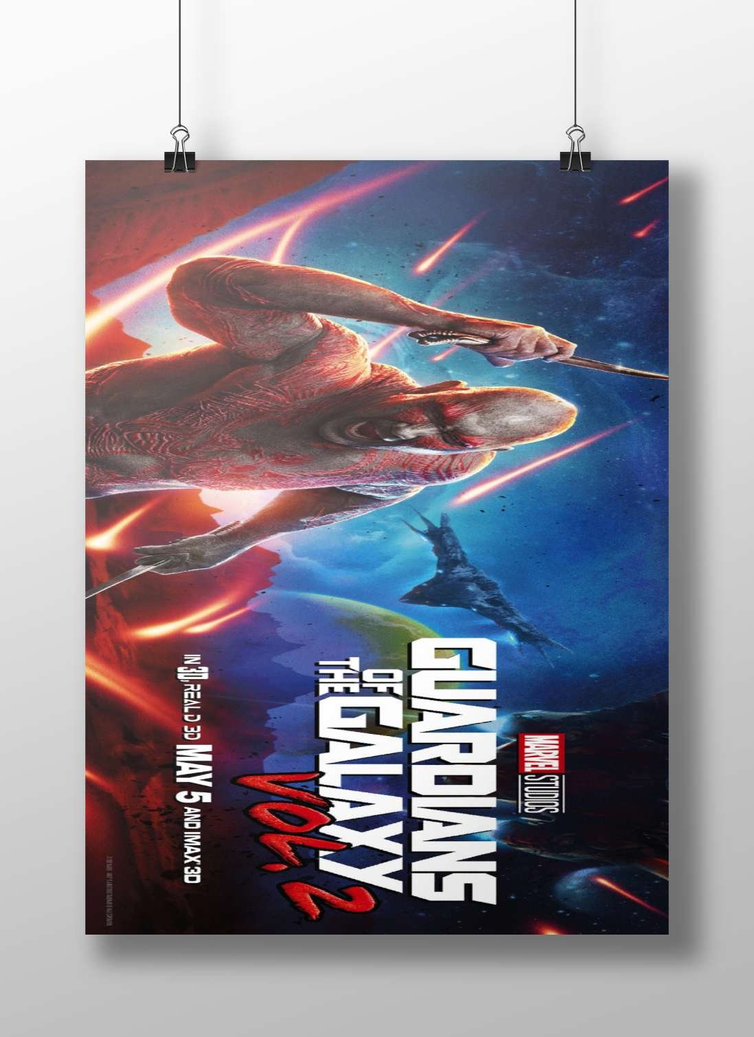 Drax the Destroyer from Marvel Studios' Guardians of the Galaxy Vol. 2 Main Subject: Drax the Destroyer from Marvel Studios'