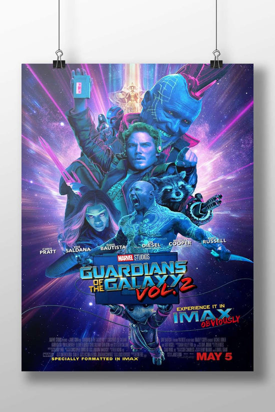 Guardians of the Galaxy Vol. 2 (Marvel Studios film, featuring Chris Pratt, Zoe Saldana, Dave Bautista, Vin Diesel, Bradley
