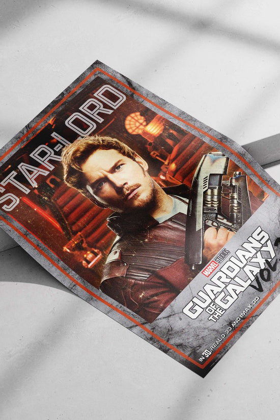 Star-Lord (Peter Quill) from Marvel Studios' Guardians of the Galaxy Vol. 2 Main Subject: Star-Lord (Peter Quill) from