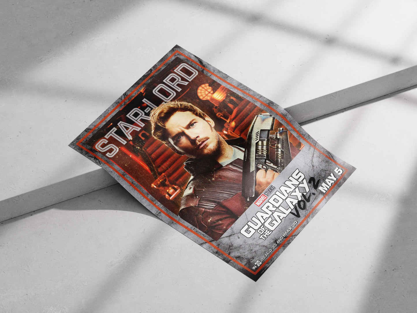Star-Lord (Peter Quill) from Marvel Studios' Guardians of the Galaxy Vol. 2 Main Subject: Star-Lord (Peter Quill) from