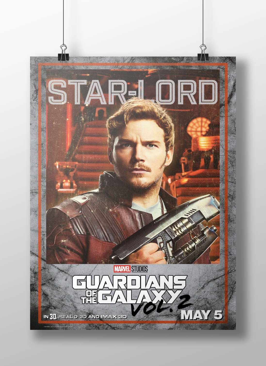 Star-Lord (Peter Quill) from Marvel Studios' Guardians of the Galaxy Vol. 2 Main Subject: Star-Lord (Peter Quill) from