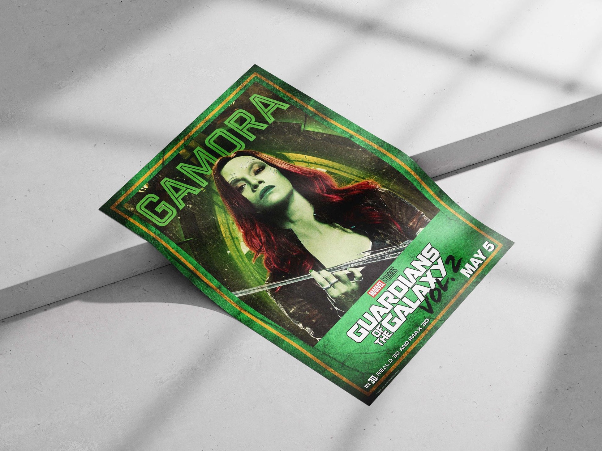 Gamora from Marvel Studios' Guardians of the Galaxy Vol. 2 Main Subject: Gamora from Marvel Studios' Guardians of the Galaxy