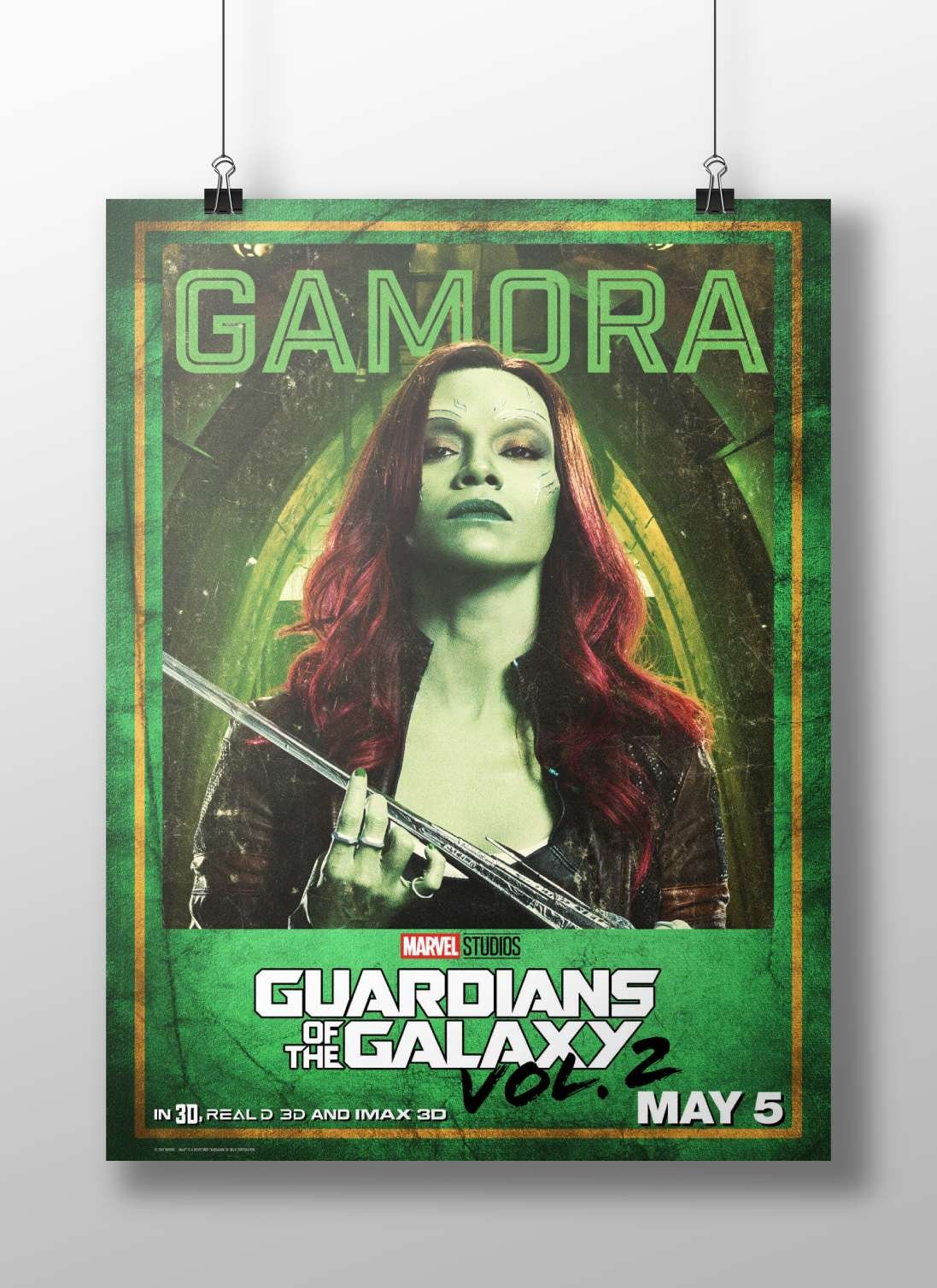 Gamora from Marvel Studios' Guardians of the Galaxy Vol. 2 Main Subject: Gamora from Marvel Studios' Guardians of the Galaxy