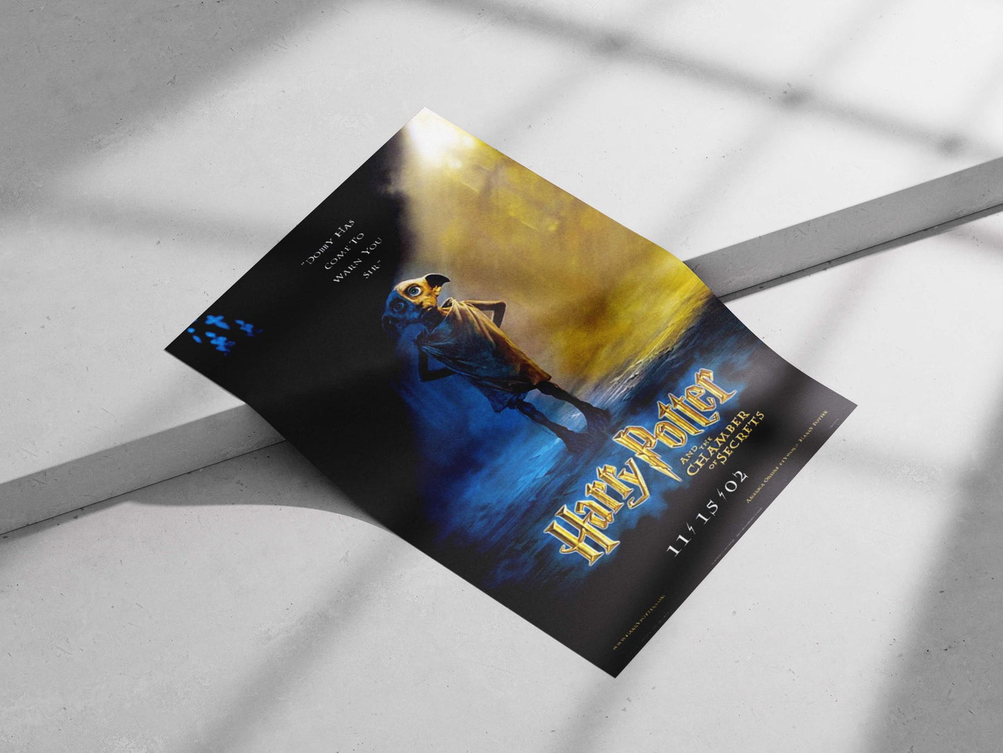 Dobby from the Harry Potter franchise Main Subject: Dobby from the Harry Potter franchise Matte poster print — Superhero