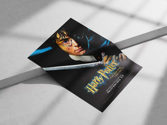 Harry Potter (from the Harry Potter franchise) Main Subject: Harry Potter (from the Harry Potter franchise) Matte poster