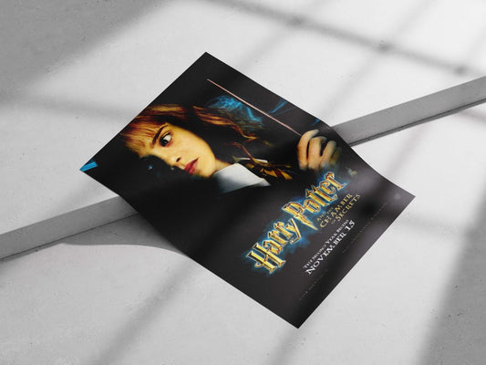 Hermione Granger (from Harry Potter franchise) Main Subject: Hermione Granger (from Harry Potter franchise) Matte poster