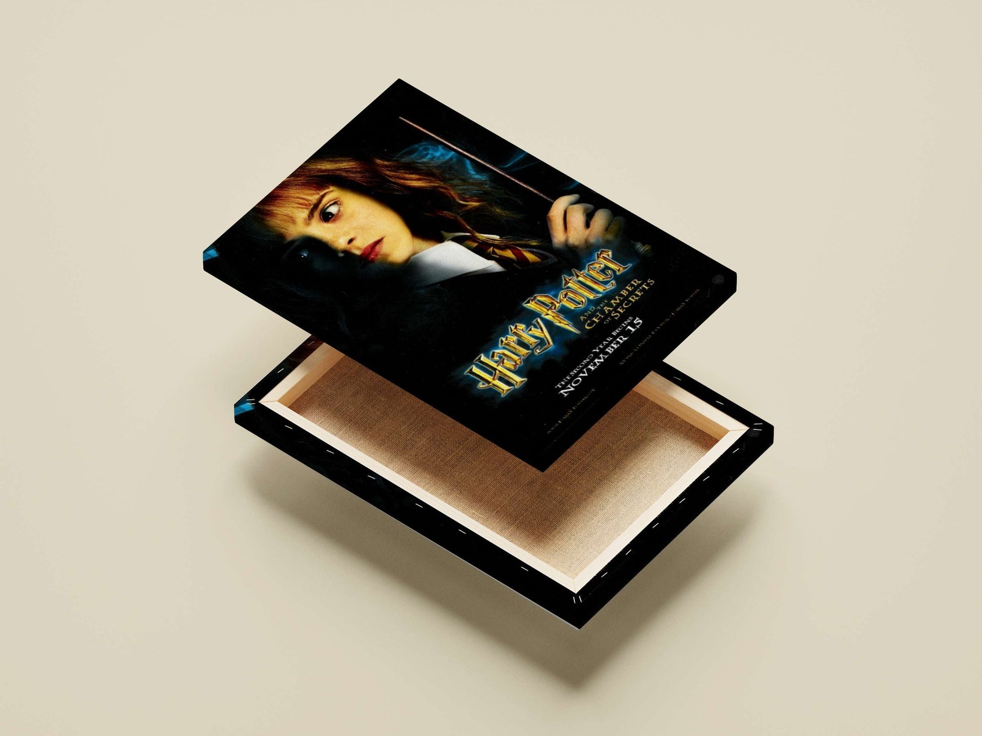 Hermione Granger (from Harry Potter franchise) Main Subject: Hermione Granger (from Harry Potter franchise) Canvas wall art