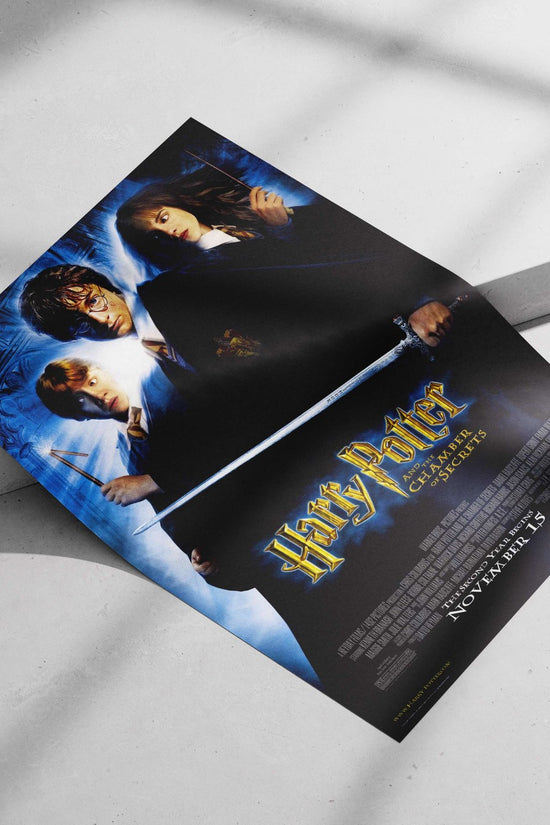 Harry Potter and the Chamber of Secrets Main Subject: Harry Potter and the Chamber of Secrets Matte poster print — Anime