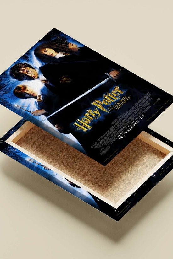 Harry Potter and the Chamber of Secrets Main Subject: Harry Potter and the Chamber of Secrets Canvas wall art — Anime wall