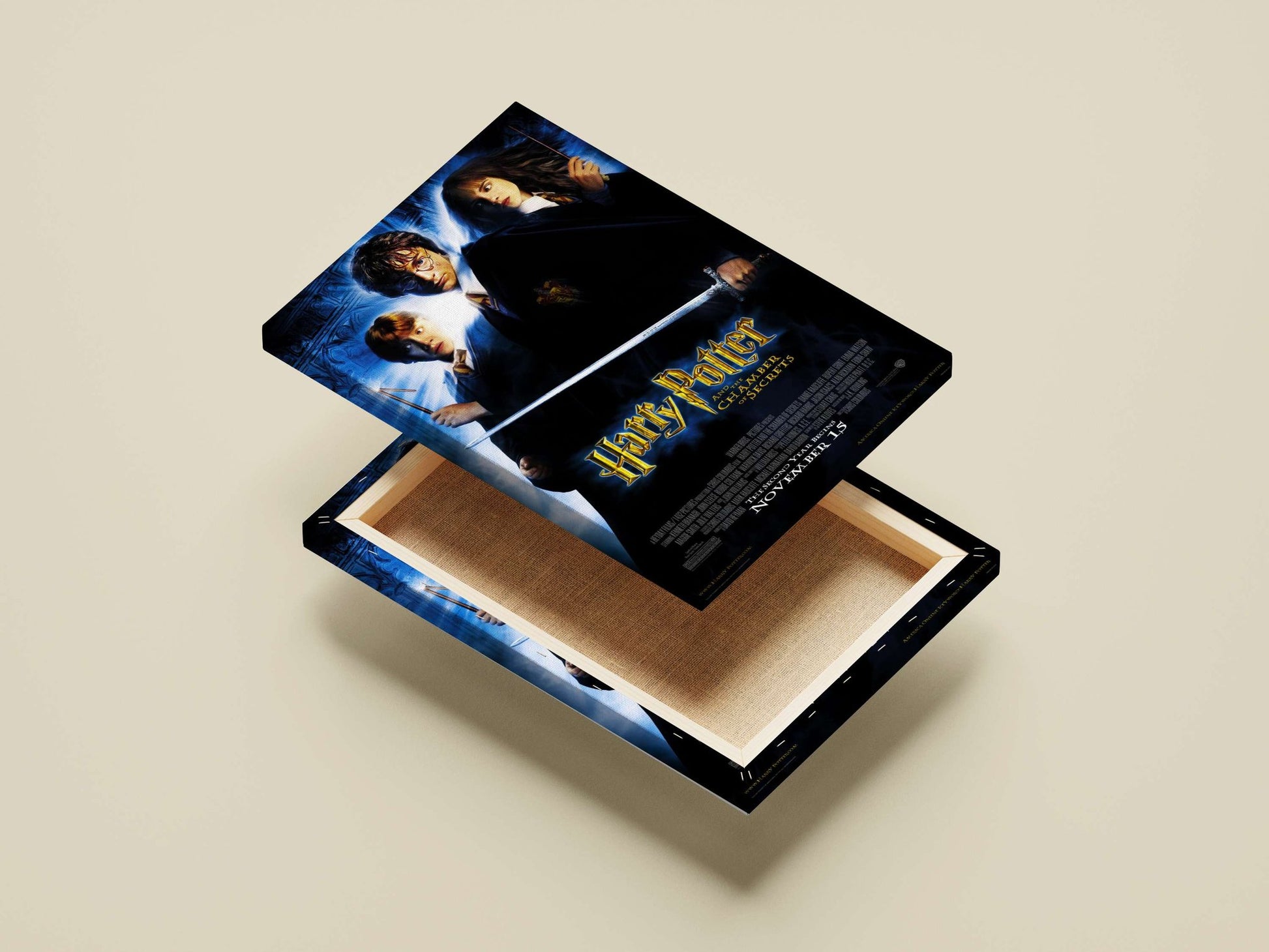Harry Potter and the Chamber of Secrets Main Subject: Harry Potter and the Chamber of Secrets Canvas wall art — Anime wall