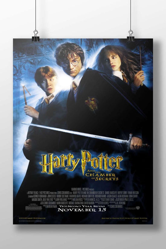 Harry Potter and the Chamber of Secrets Main Subject: Harry Potter and the Chamber of Secrets Matte BoizzBoard rigid print —