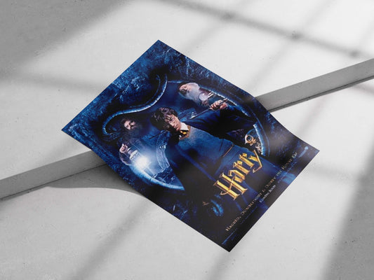 Harry Potter (Harry Potter franchise) Main Subject: Harry Potter (Harry Potter franchise) Matte poster print — Superhero