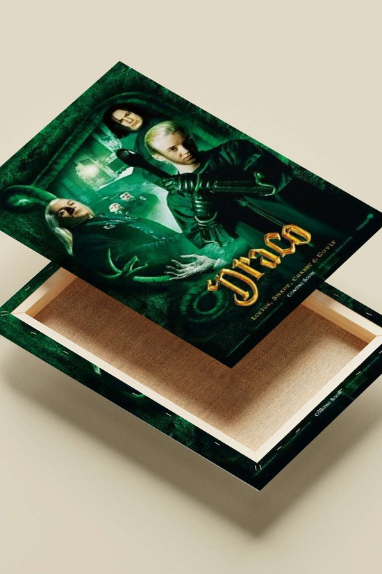 Draco Malfoy, Lucius Malfoy, Severus Snape, Crabbe, and Goyle from the Harry Potter franchise Main Subject: Draco Malfoy,